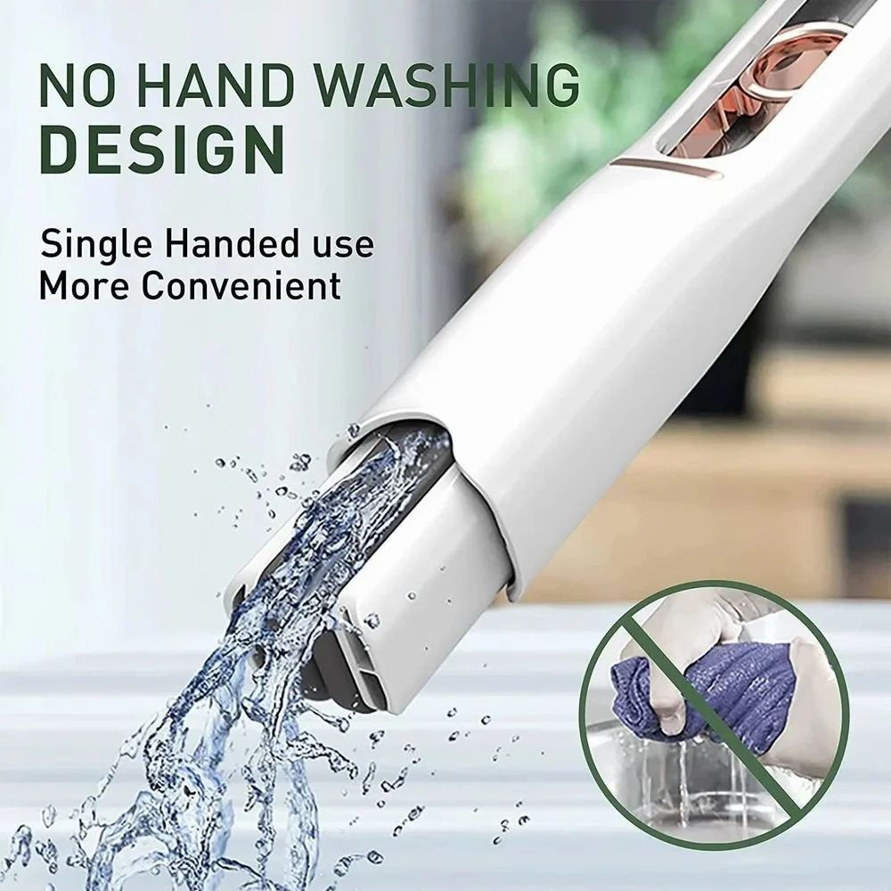 Portable Mini Mop – Ideal for Kitchen, Car Windows, and Washroom Cleaning