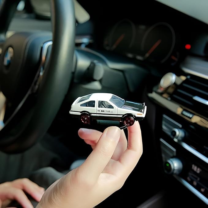 AE86 Car Interior Decoration Model – 2.95 Inch Alloy Dashboard Accessory (Initial D Collectible)