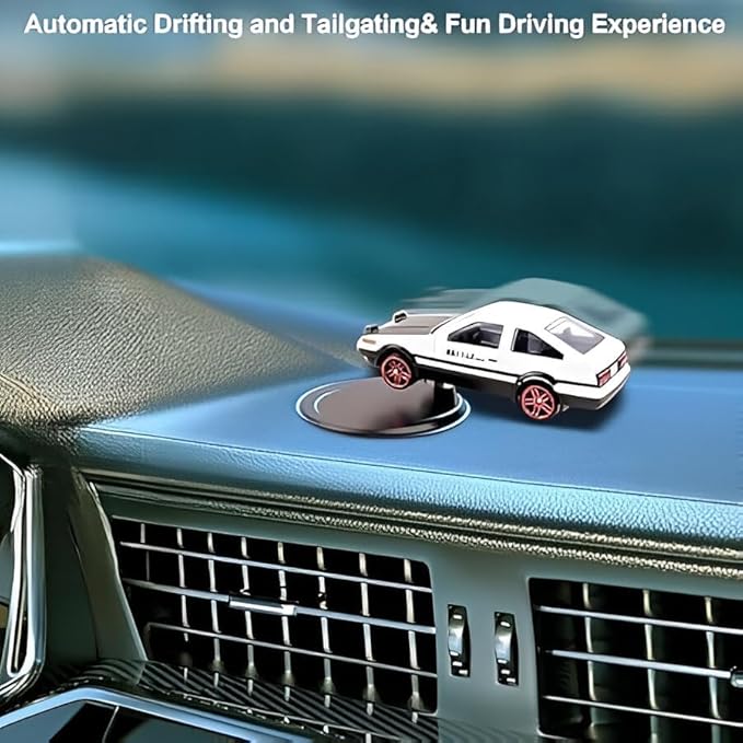 AE86 Car Interior Decoration Model – 2.95 Inch Alloy Dashboard Accessory (Initial D Collectible)