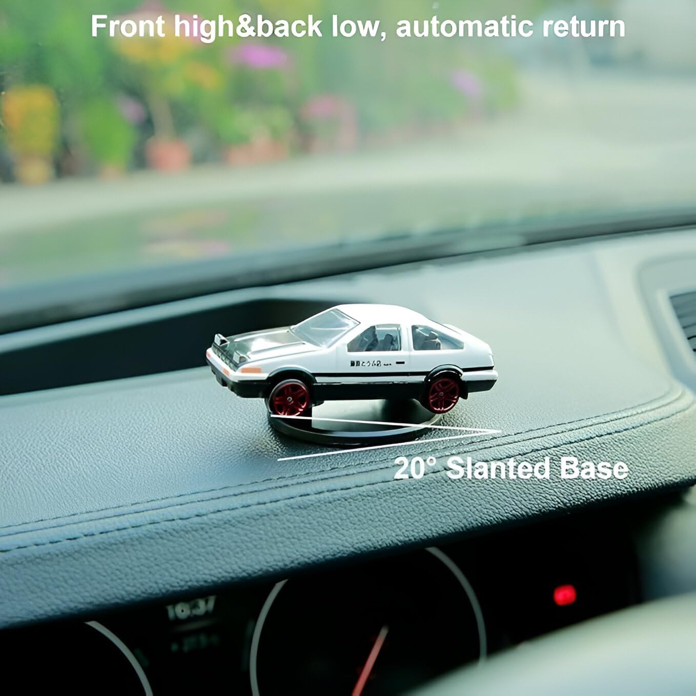 AE86 Car Interior Decoration Model – 2.95 Inch Alloy Dashboard Accessory (Initial D Collectible)